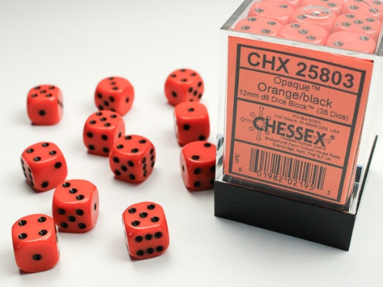 Chessex D6 Block Pick Your Color