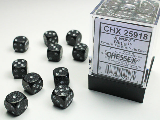 Chessex 16mm D6 Dice Block - Pick Your Color