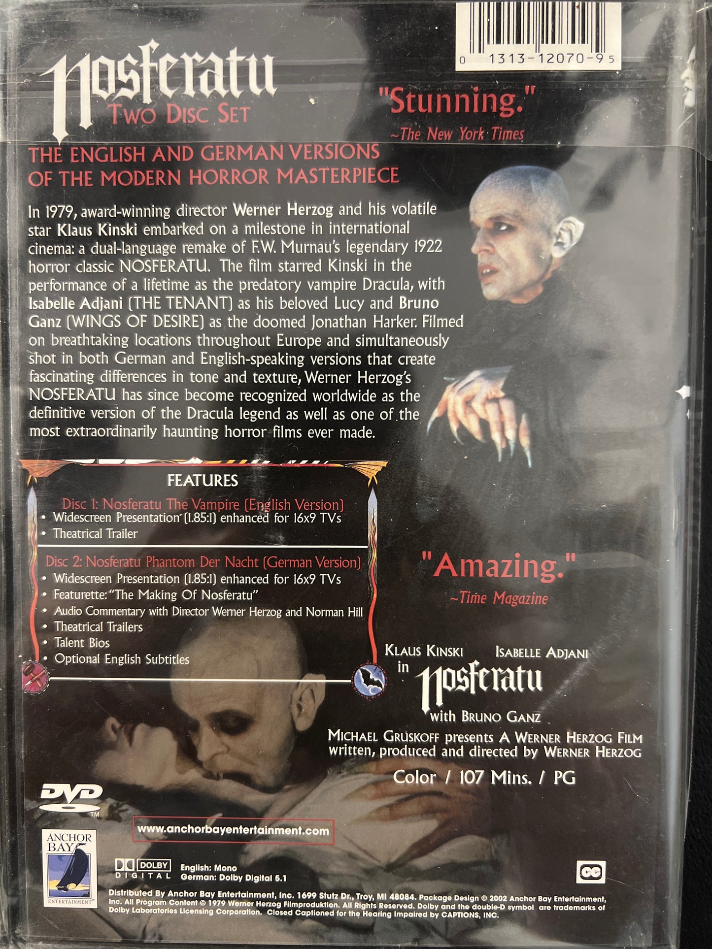 Nosteratu DVD