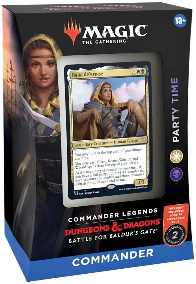 Party Time Baldur's Gate MTG Commander Deck