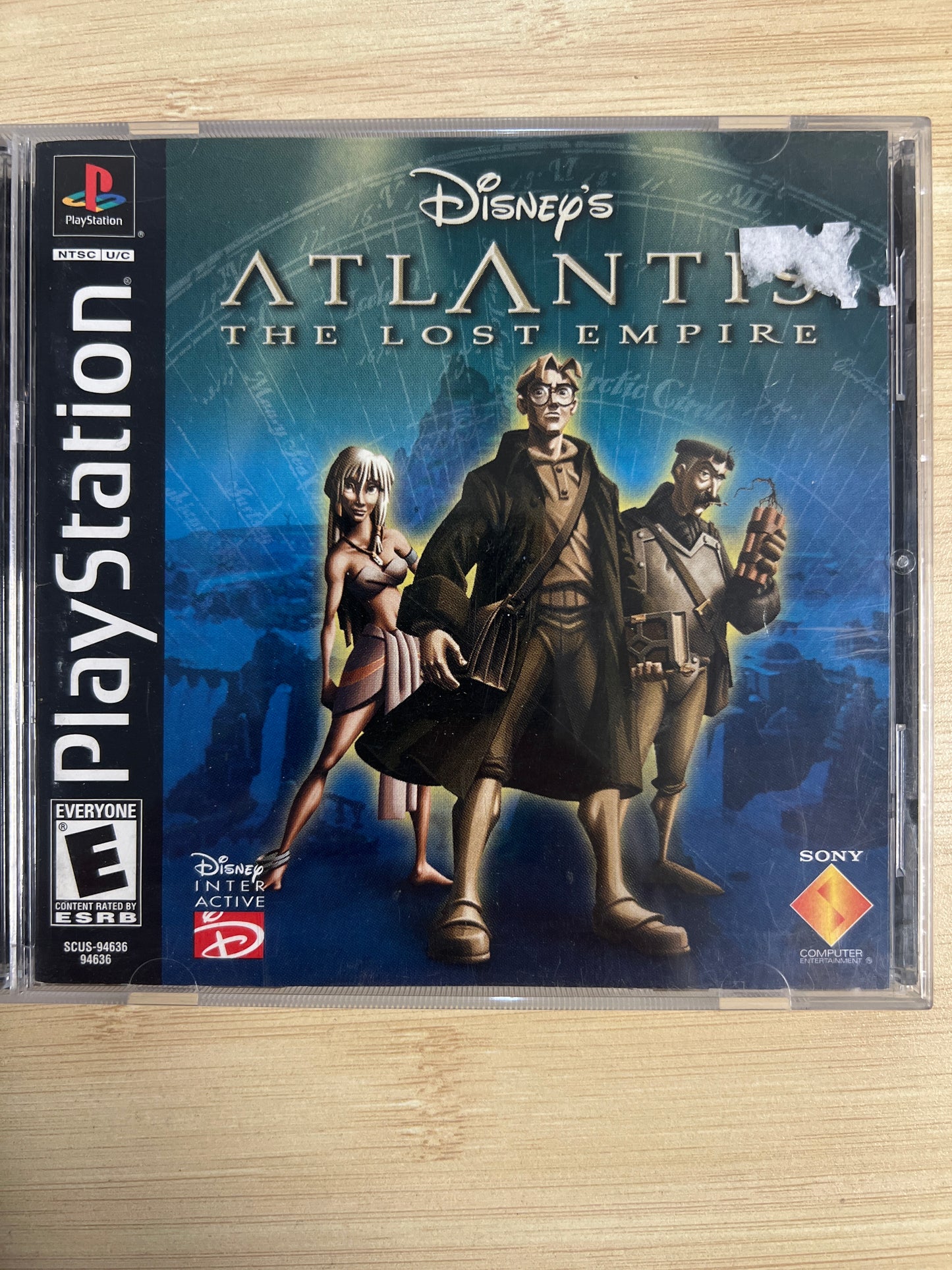 Atlantis The Lost Empire (Disney's) PS1