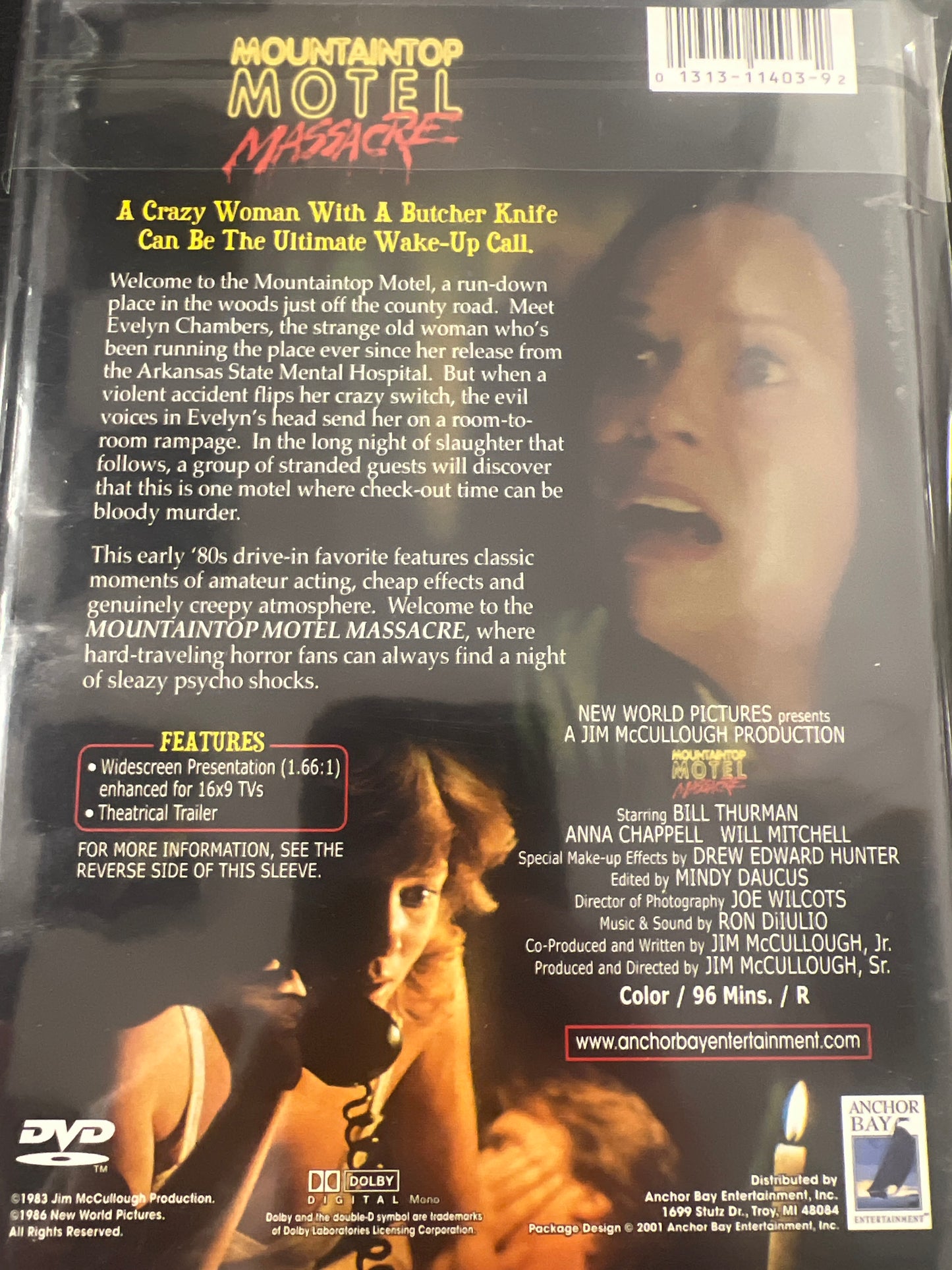 Mountaintop Motel Massacre DVD