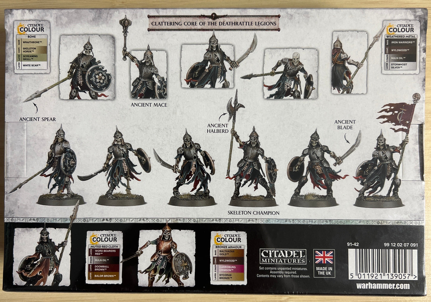 Soulbright Gravelords Deathrattle Skeletons Warhammer