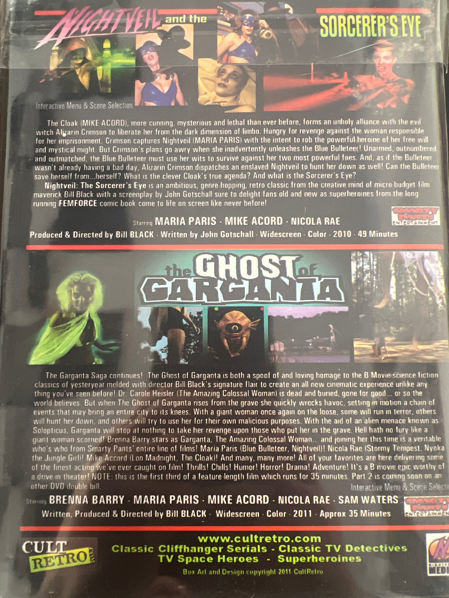 Nightveil: Sorcerer's Eye/Ghost of Garganta DVD