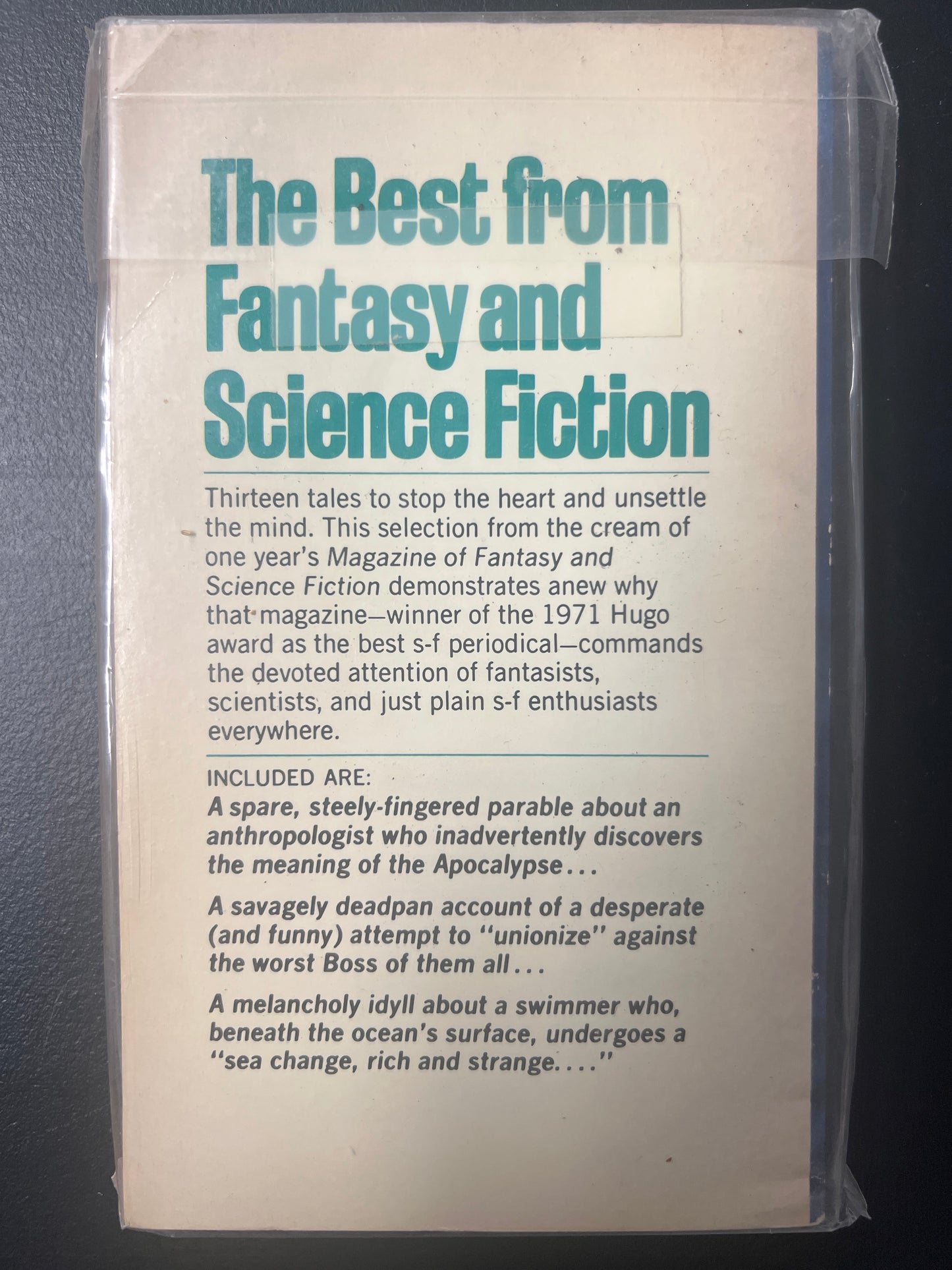 The Best From Fantasy and Science Fiction: 17th Series