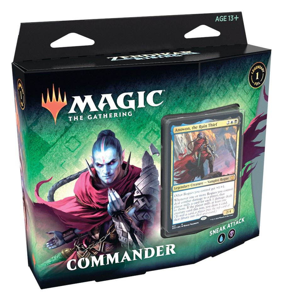 Sneak Attack Zendikar Rising MTG Commander Deck
