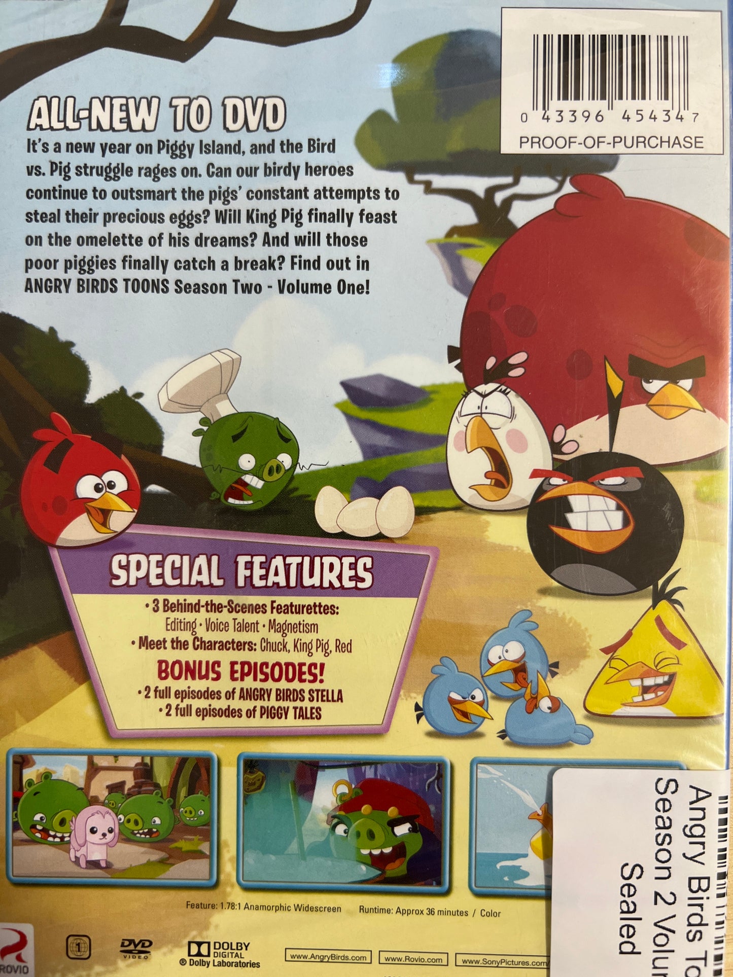 Angry Birds Toons Season 2 Volume 1 Sealed