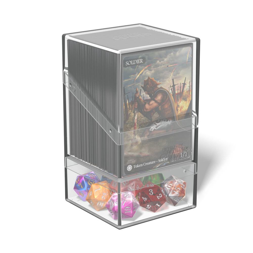 Boulder 'n' Tray - Clear Ultimate Guard Deck Box