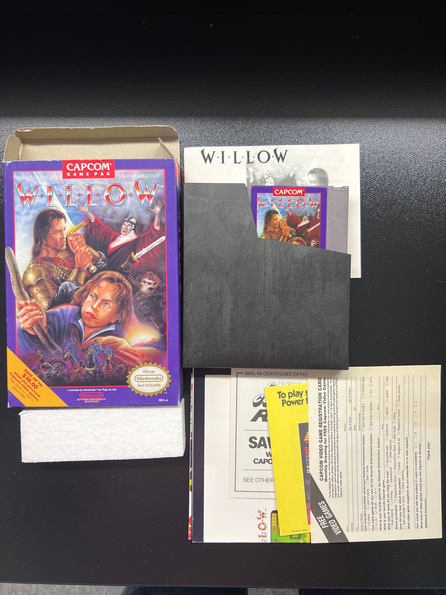 Willow NES in Box