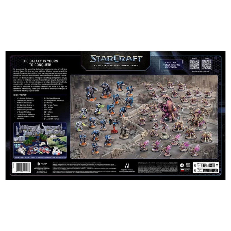 Starcraft Tabletop Miniature 2 Player Starter Set