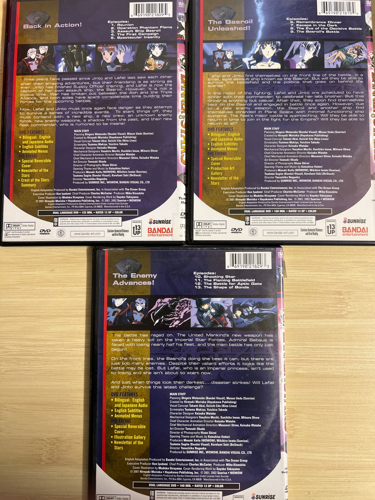 Banner of the Stars Volume 1-3