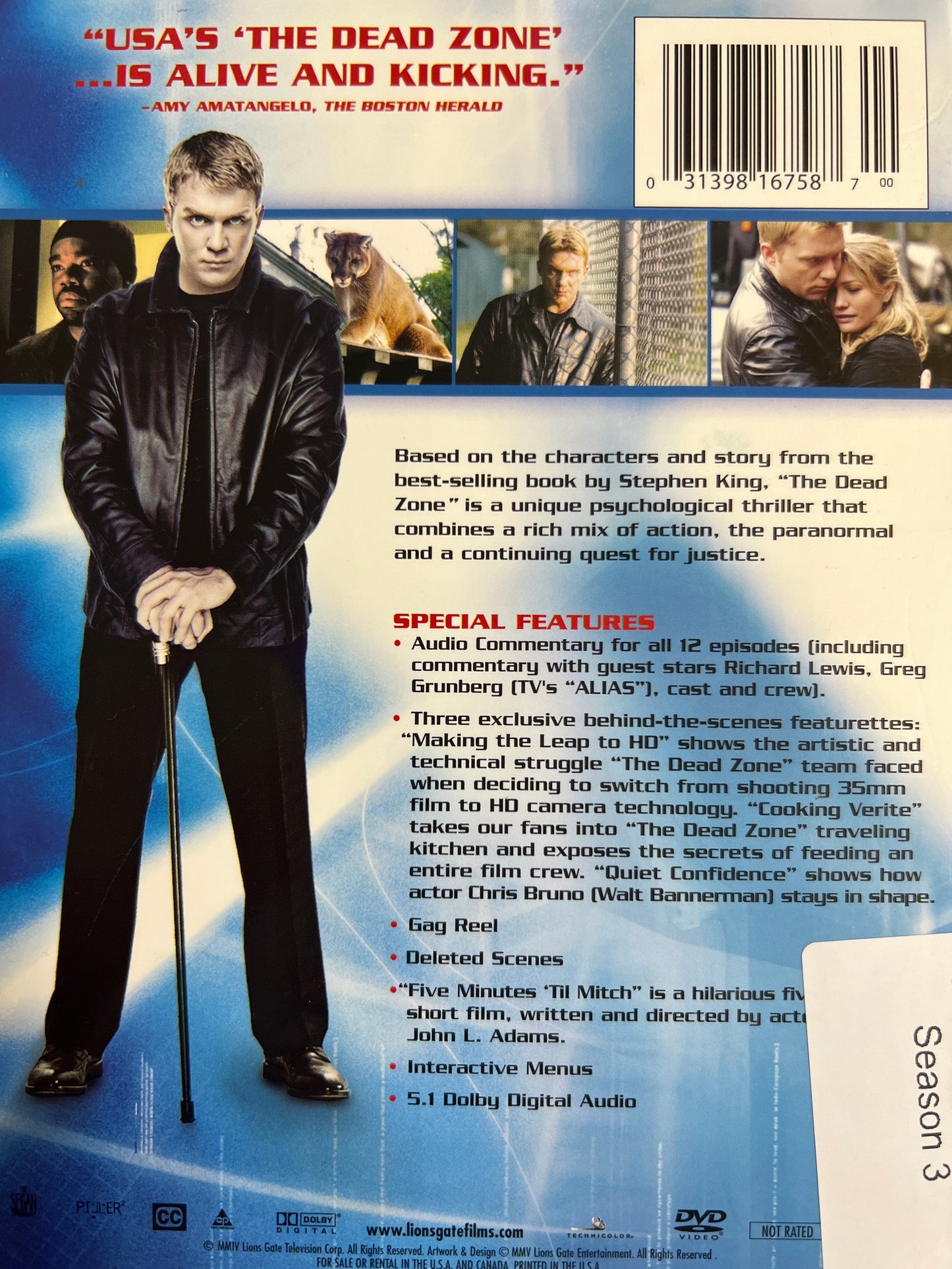 The Dead Zone Season 3