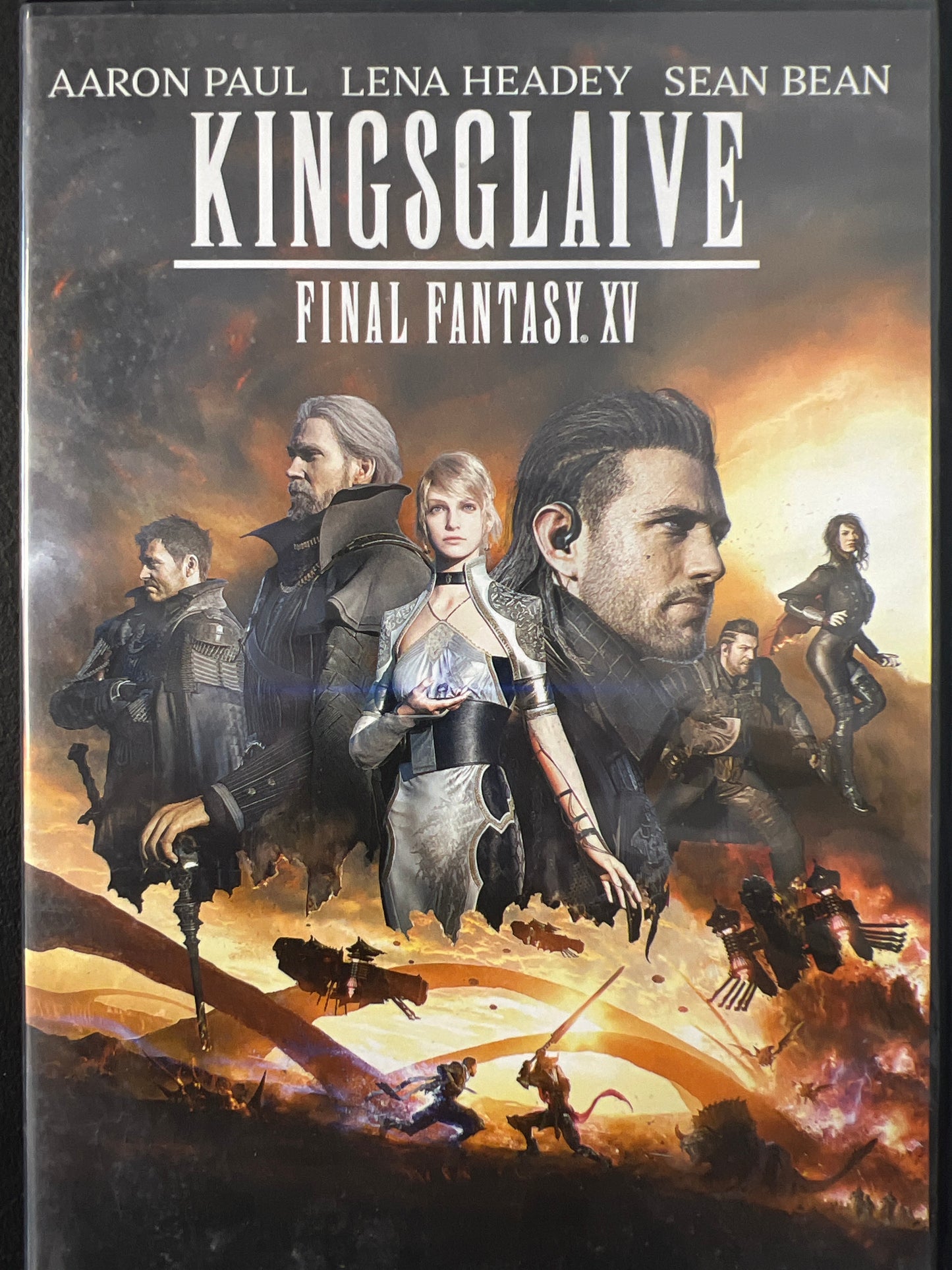 Kingsglaive Final Fantasy XV DVD