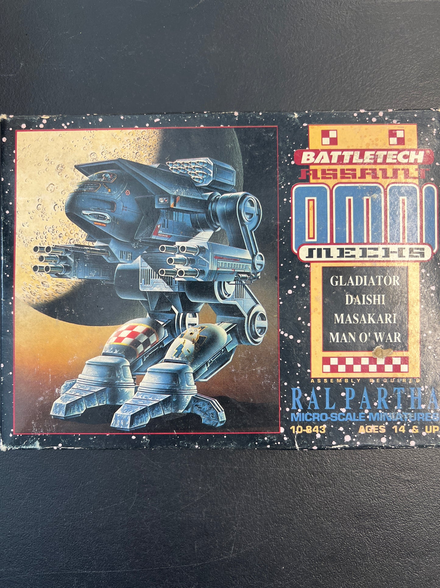 Battletech Assault Omni Mechs Ral Partha Micro-Scale Miniatures