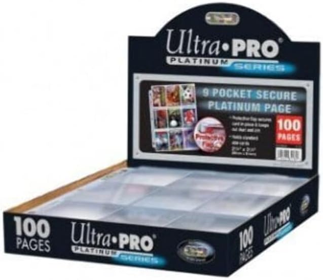 9 Pocket Card Pages Ultra Pro