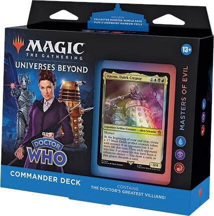 Masters of Evil Dr. Who MTG Commander Deck