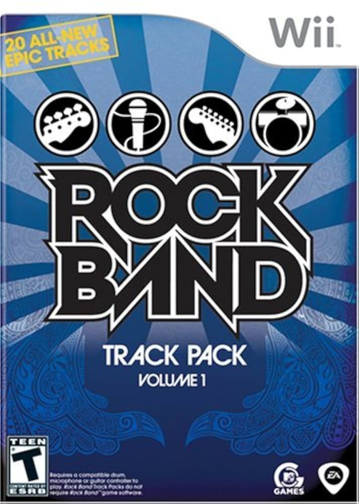 Rockband Track Pack Volume 1 Wii