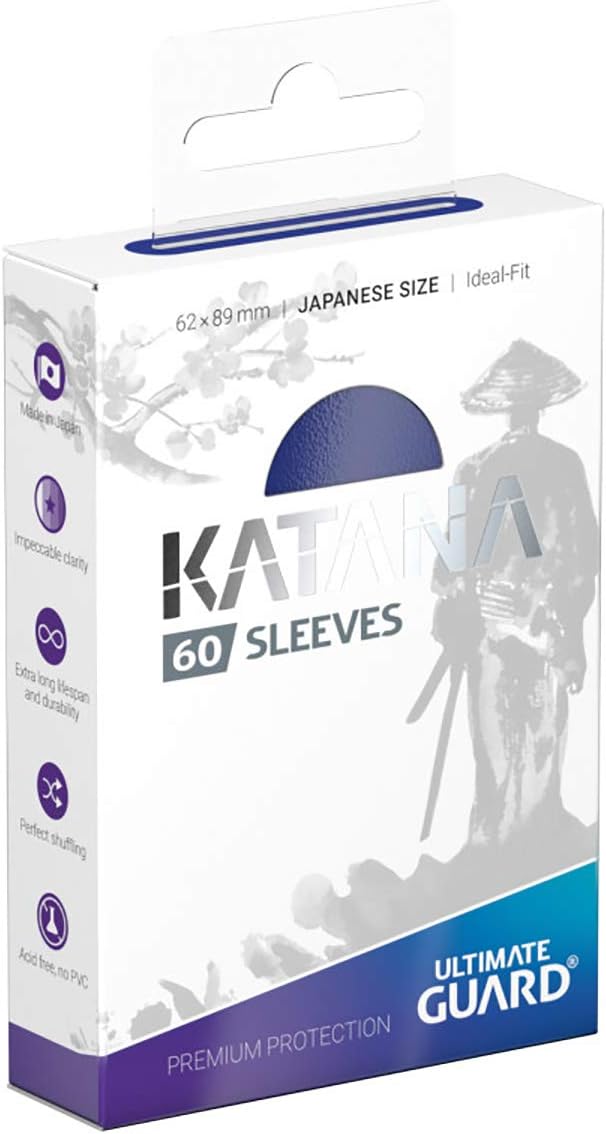 Katana Japanese Sized Sleeves 60 Count