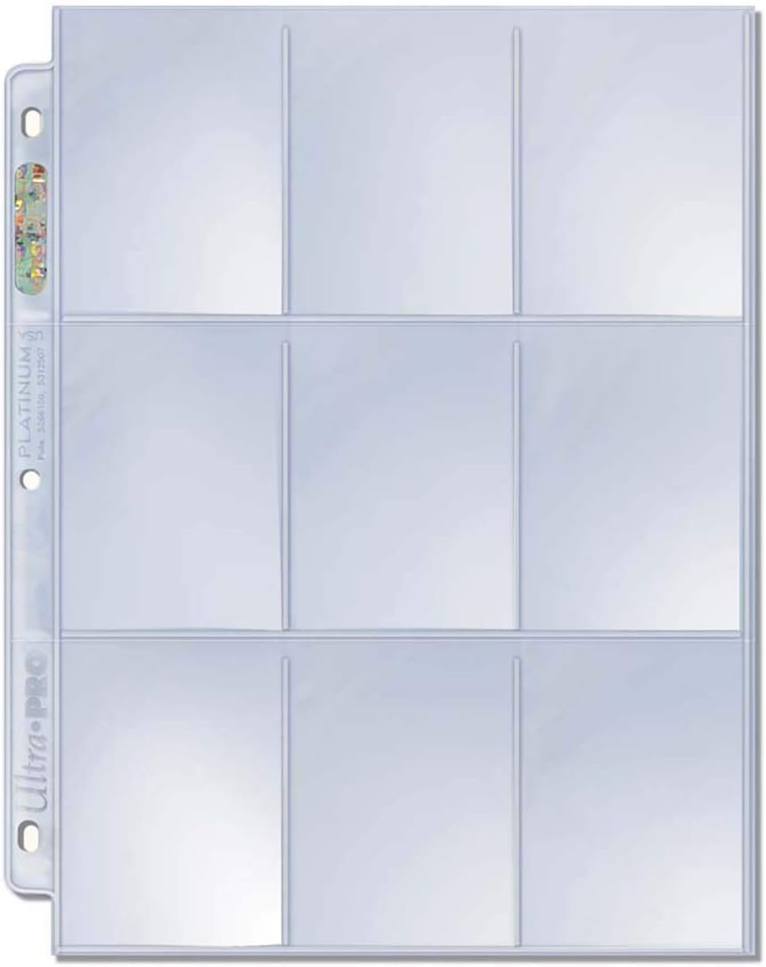 9 Pocket Card Pages Ultra Pro