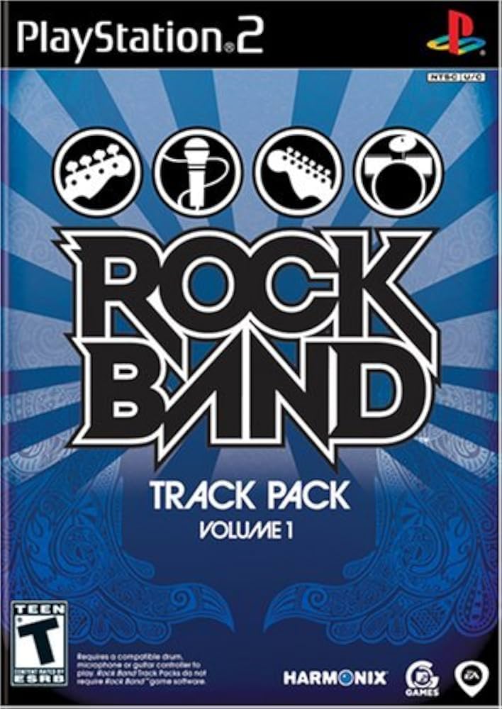 Rock Band Track Pack Volume 1 PS2