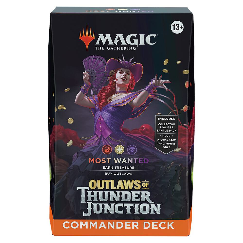 Most Wanted MTG Thunder Junction Commander Deck