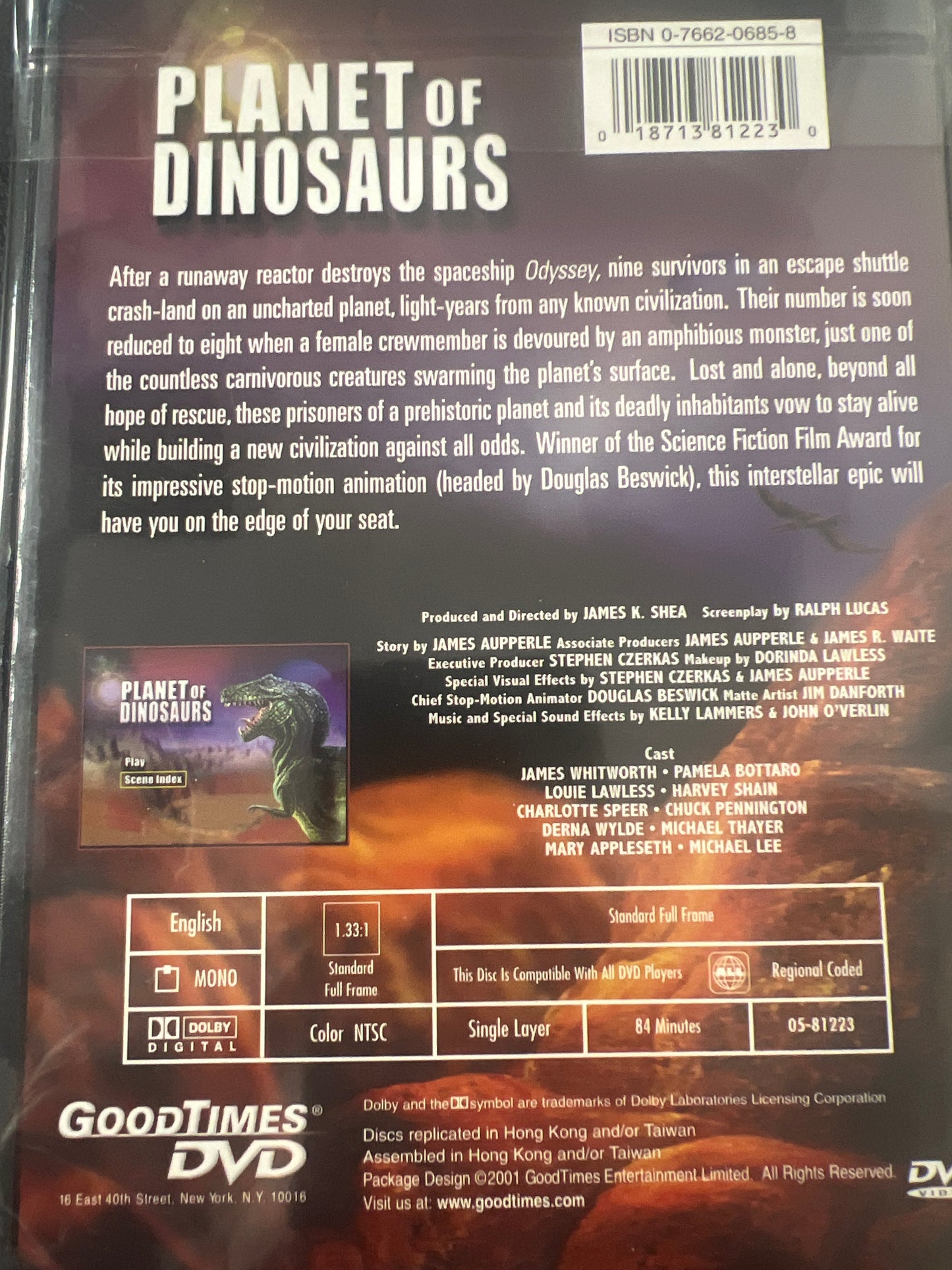 Planet of Dinosaurs DVD