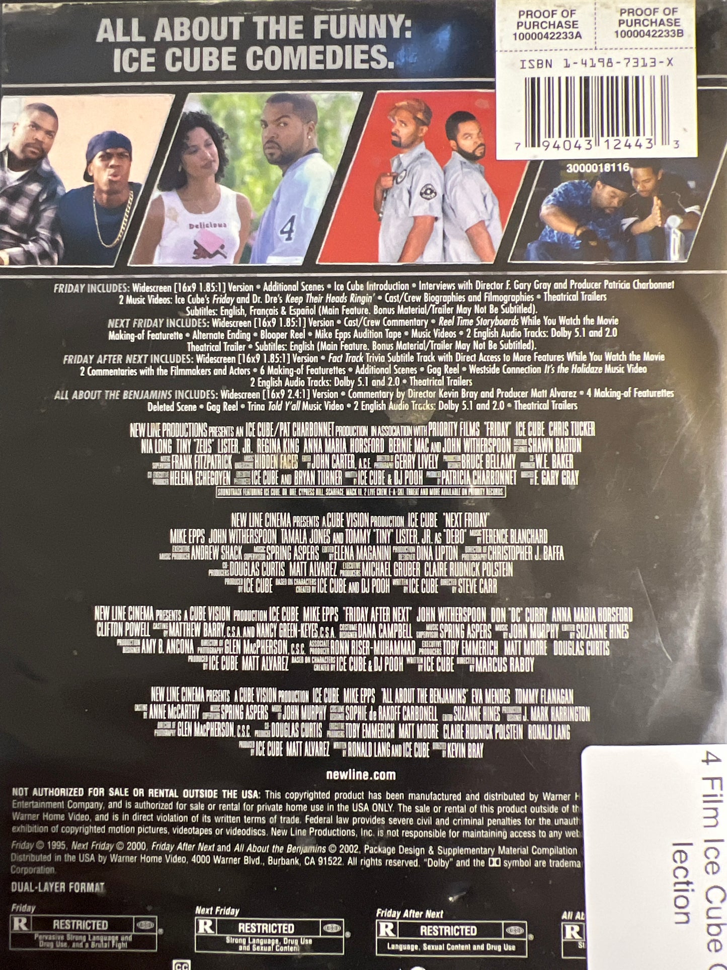 4 Film Ice Cube Collection