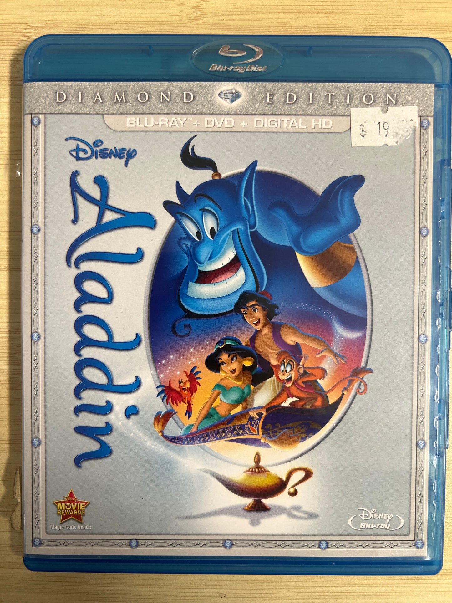 Disney Aladdin Diamond Edition Blu Ray