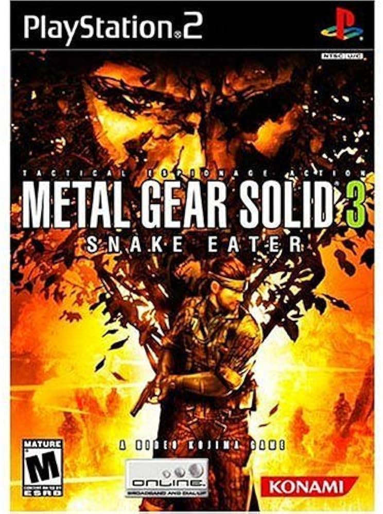 Metal Gear Solid 3 Snake Eater PS2