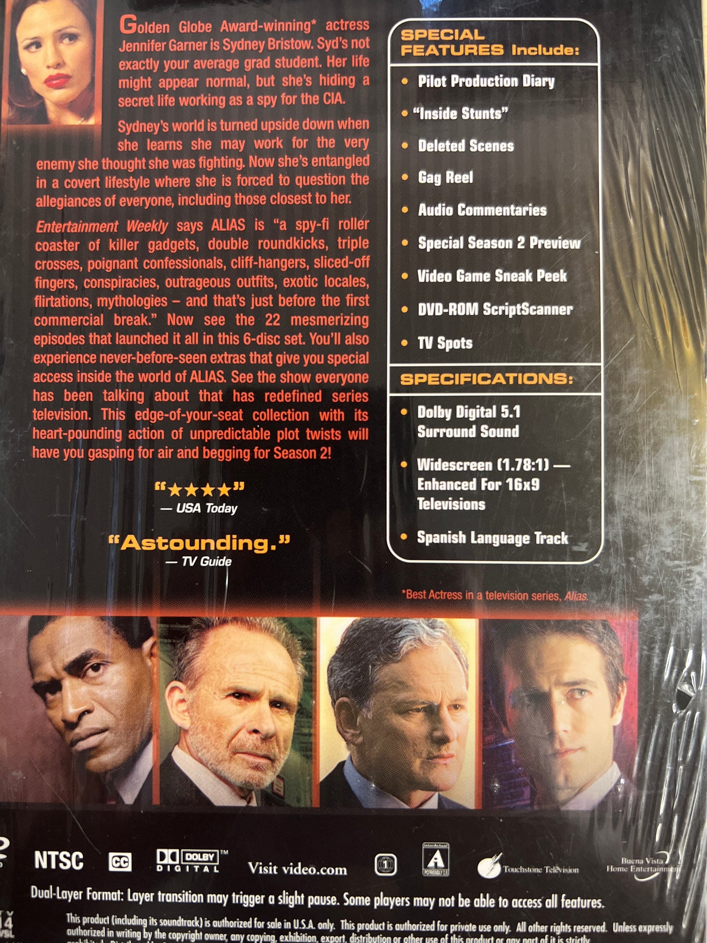 Alias Season 1 Sealed