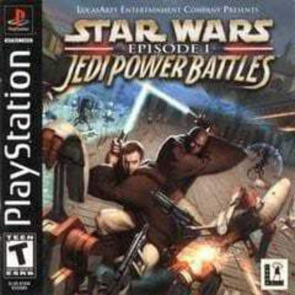 Star Wars Episode 1 Jedi Power Battles PS1