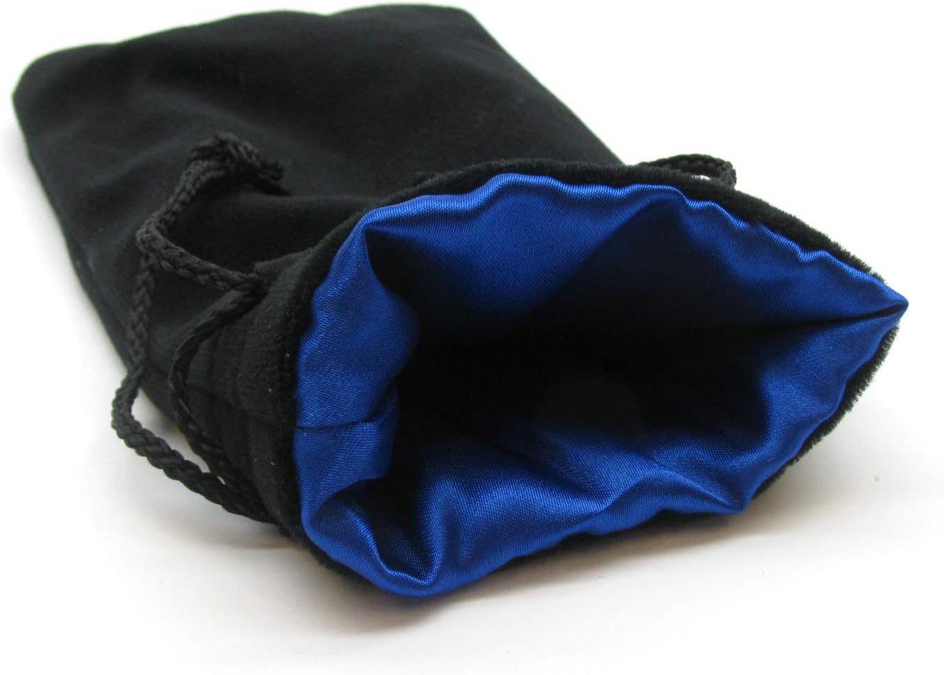 Black Velvet Dice Bag