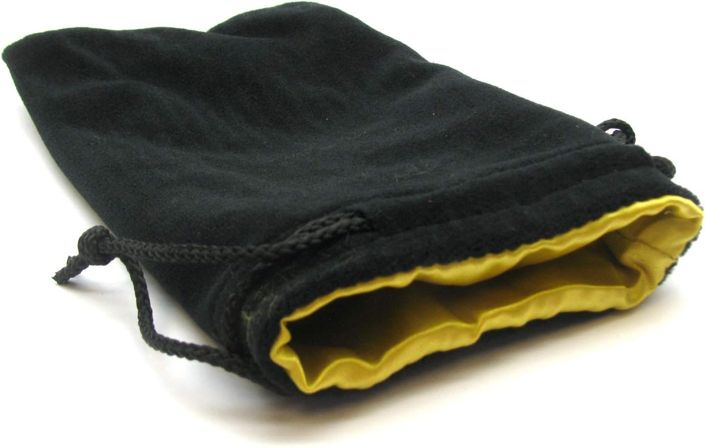 Black Velvet Dice Bag