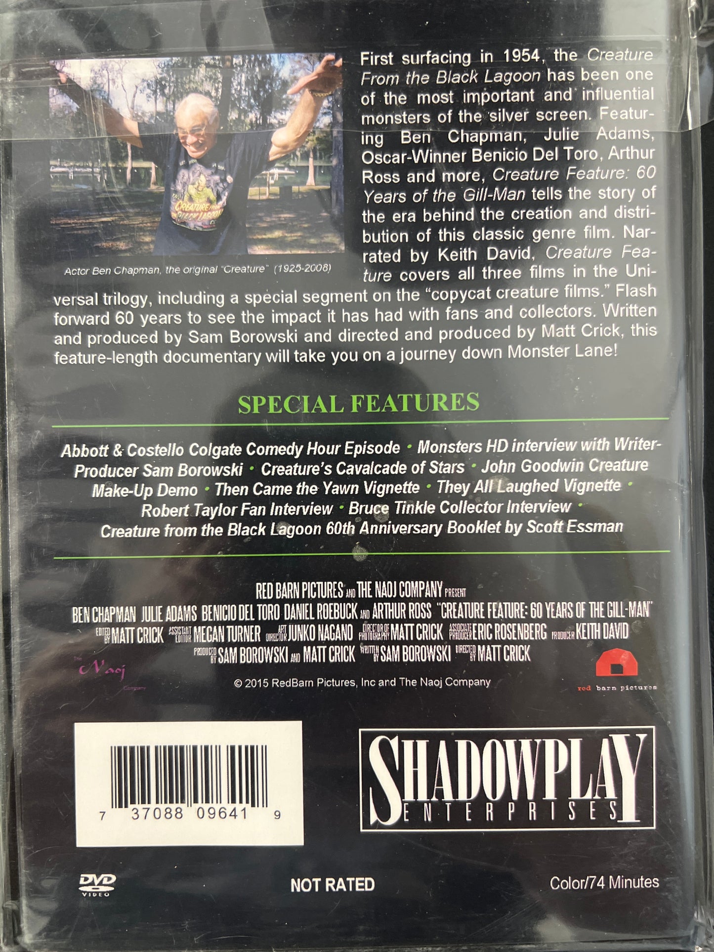 Creature Feature: 60 Years of the Gill-Man DVD