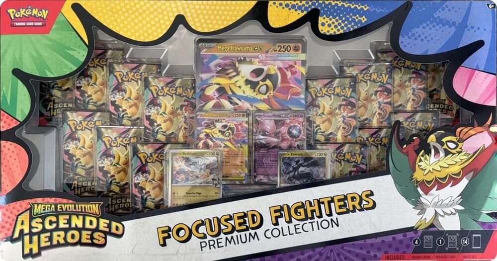 Ascended Heroes Focused Fighters Pokemon Box