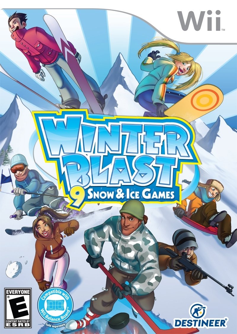 Winter Blast 9 Snow & Ice Games Wii