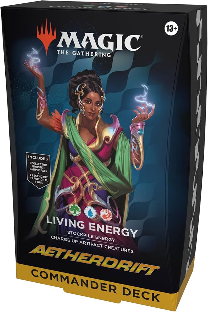 Living Energy Aetherdrift Commander Deck