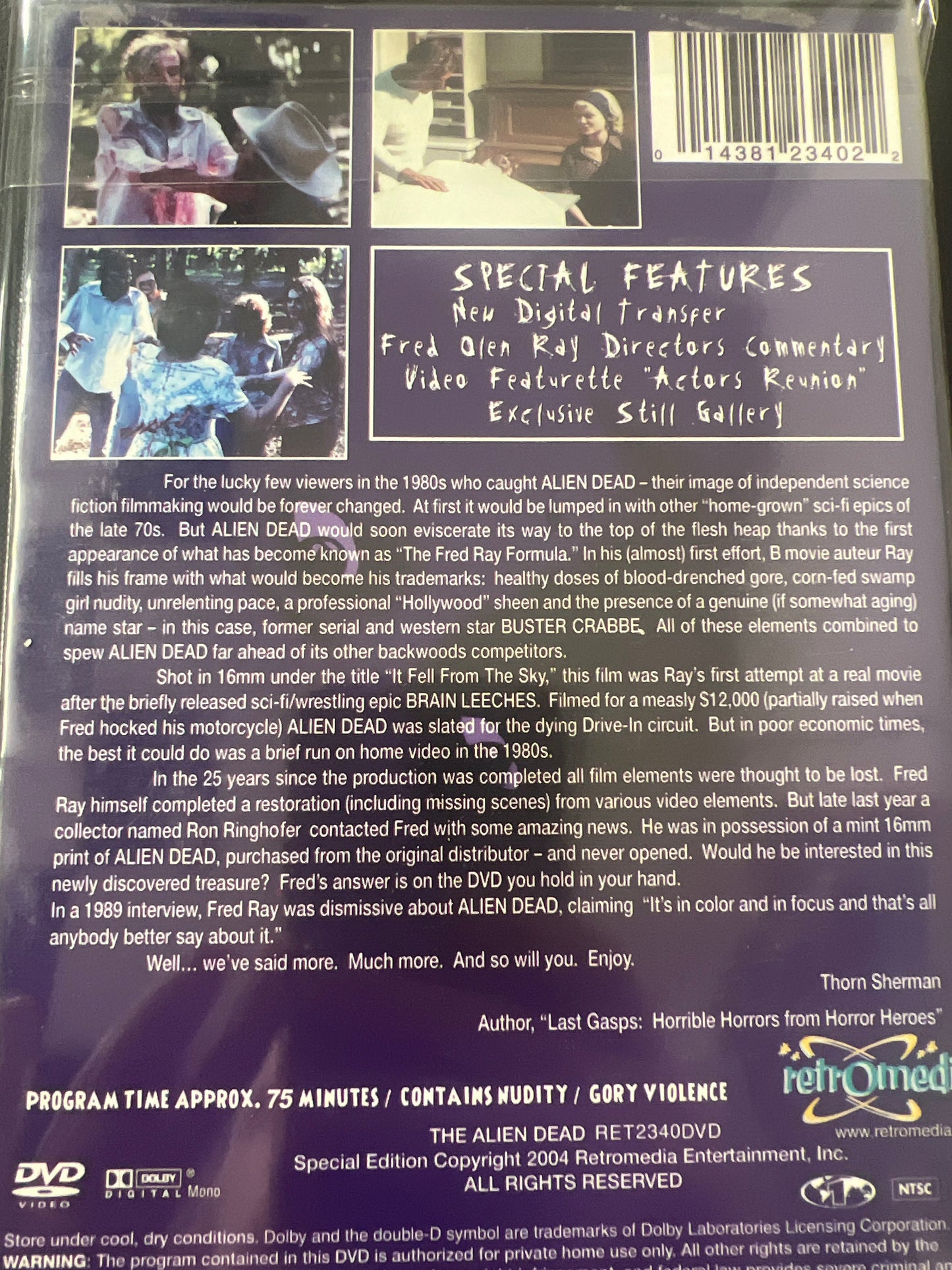 Alien Dead DVD