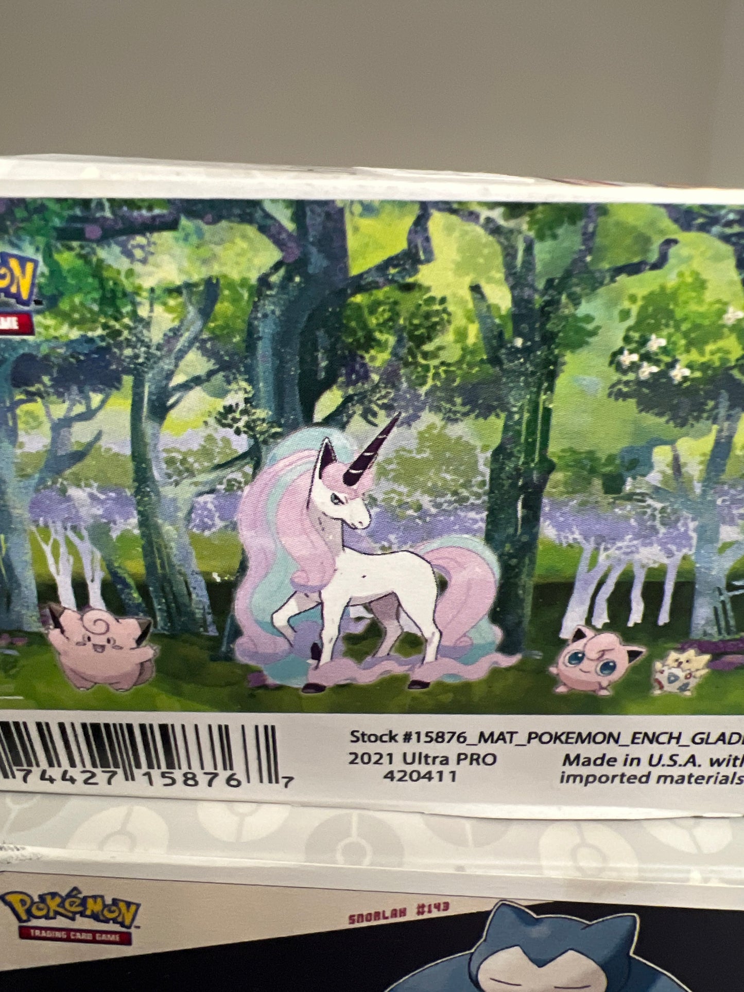 Pokemon Gallery Series Enchanted Glade Playmat