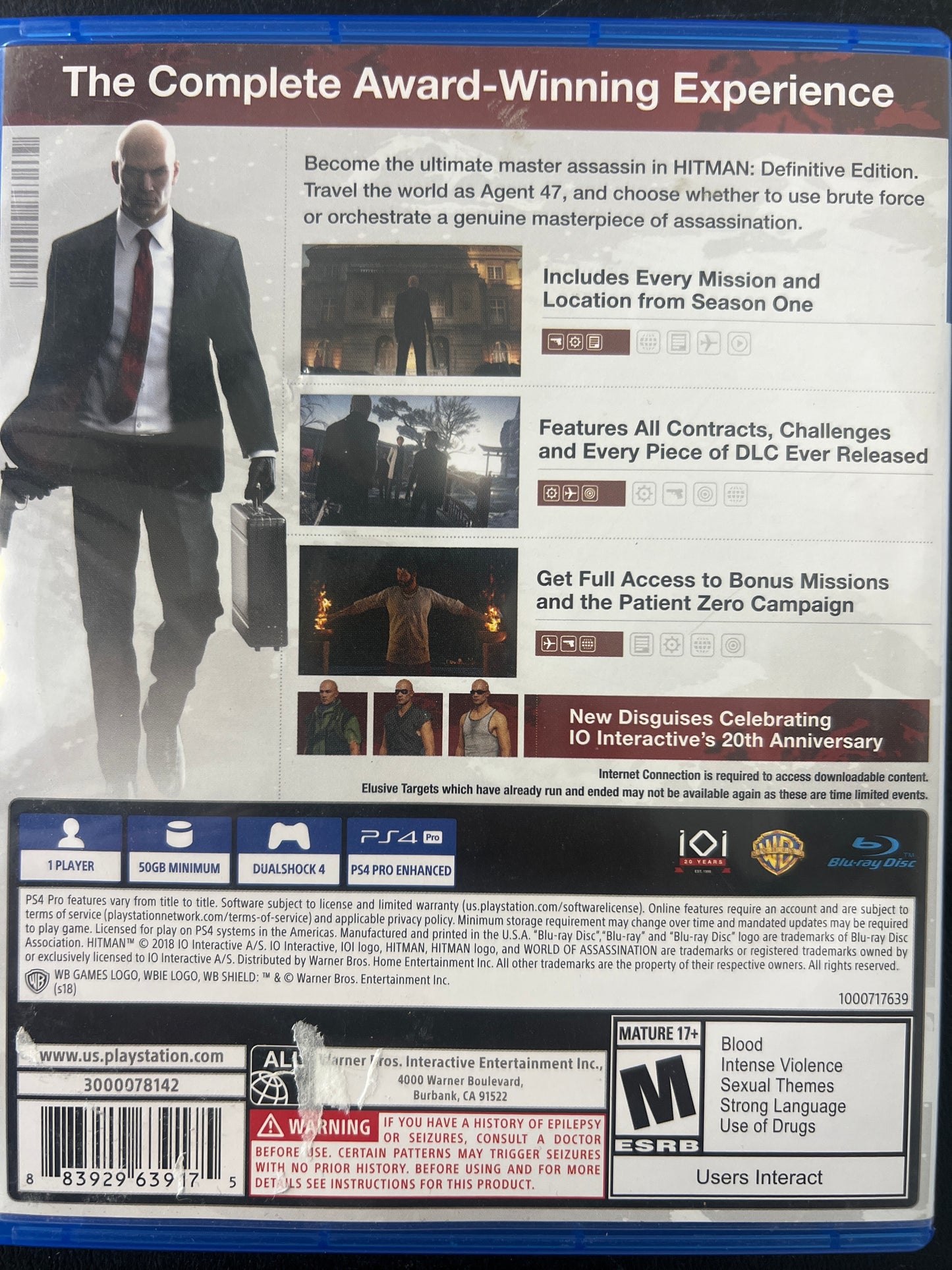 Hitman PS4