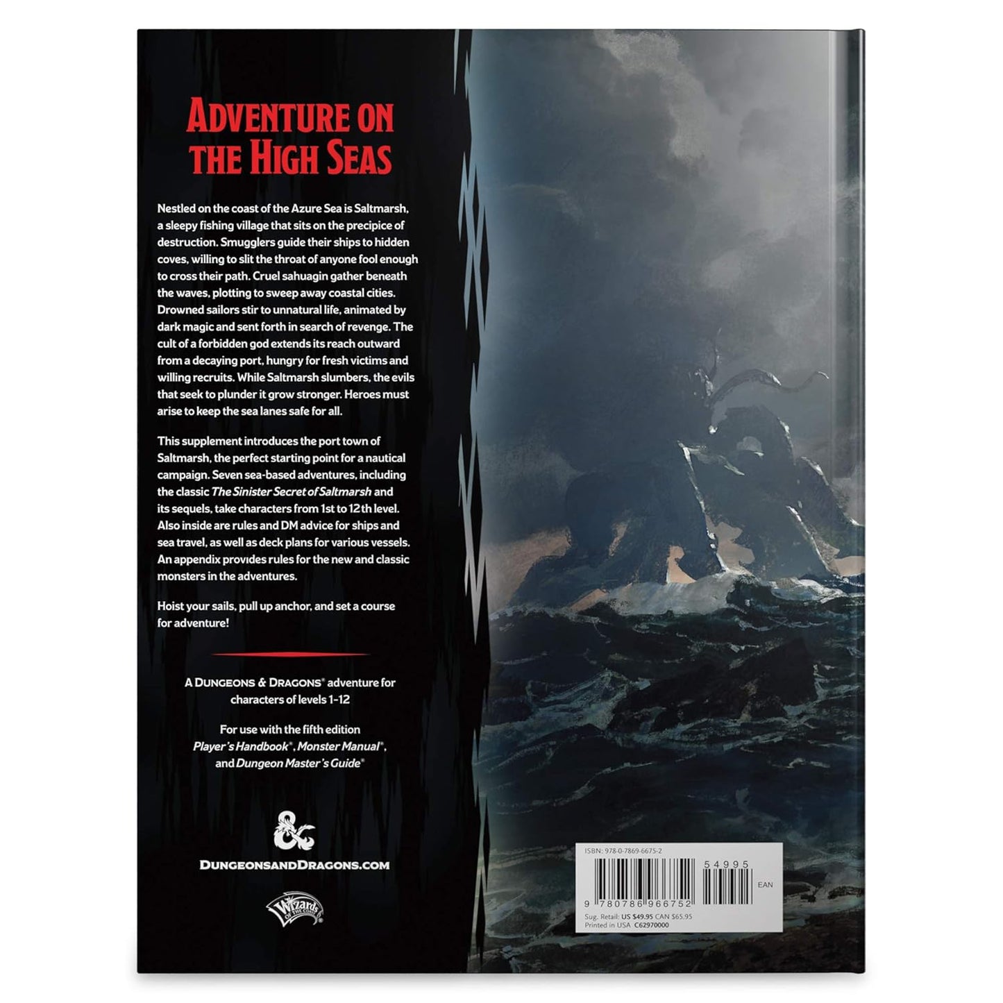 D&D Ghosts of Saltmarsh Book