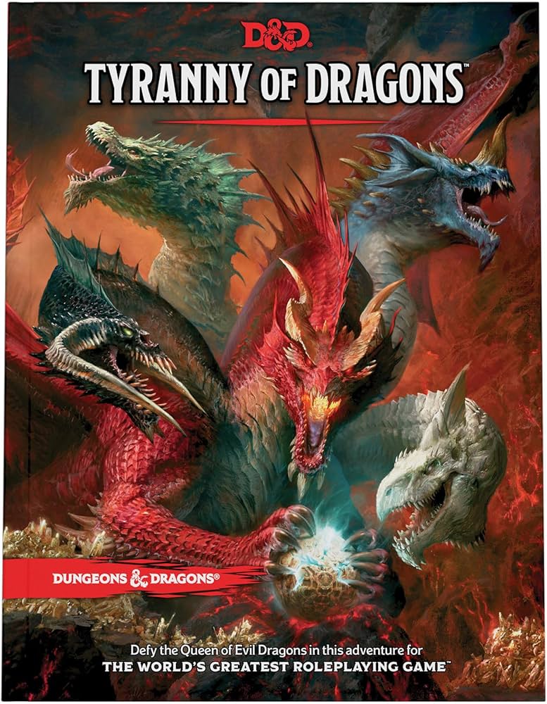 Tyranny of Dragons D&D Book