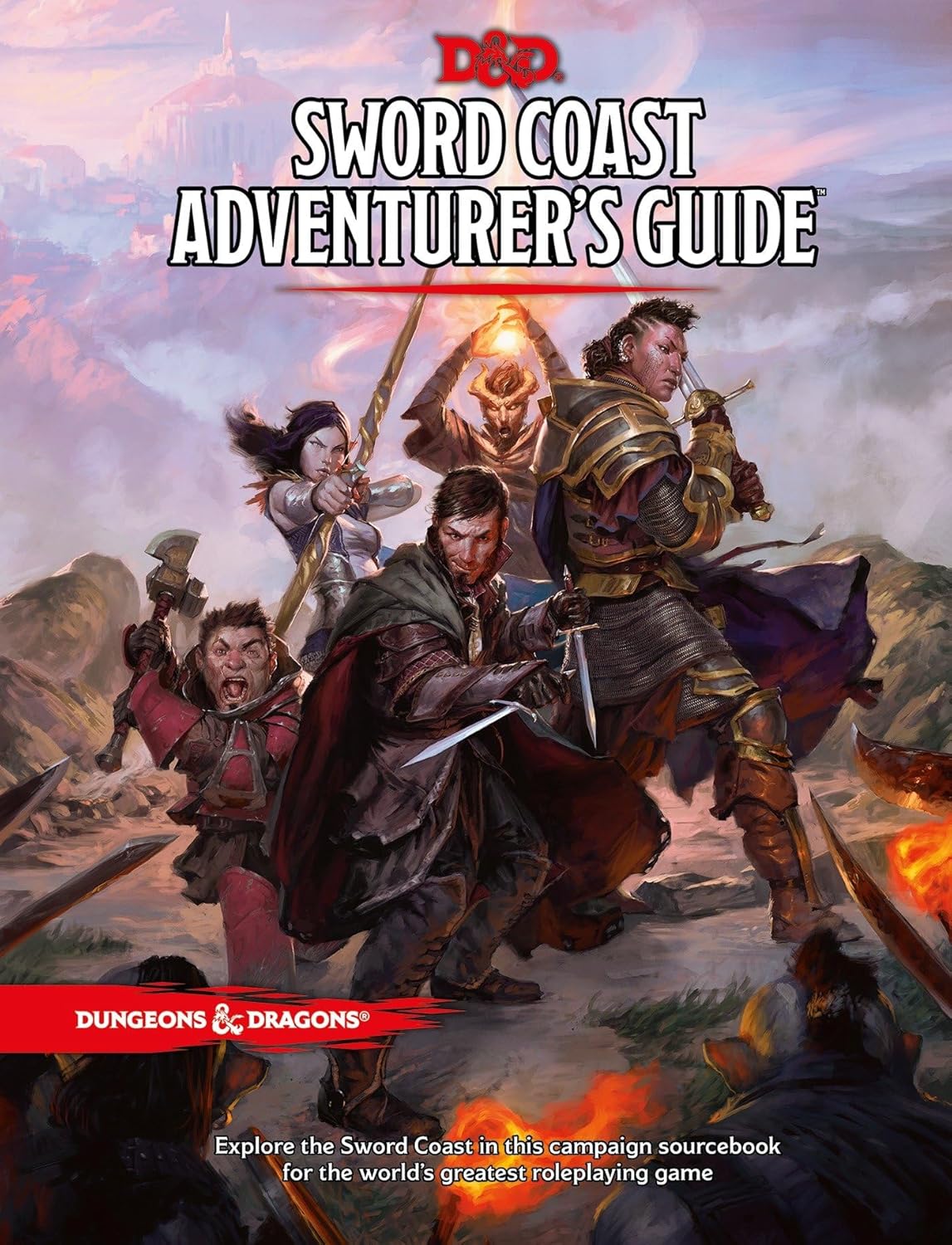 D&D Sword Coast Adventurer's Guide Book