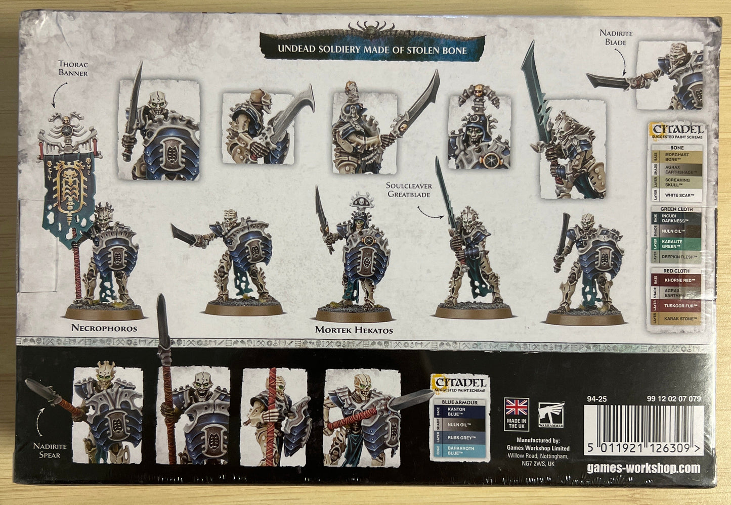 Ossiarch Bonereaper Mortek Guard Warhammer