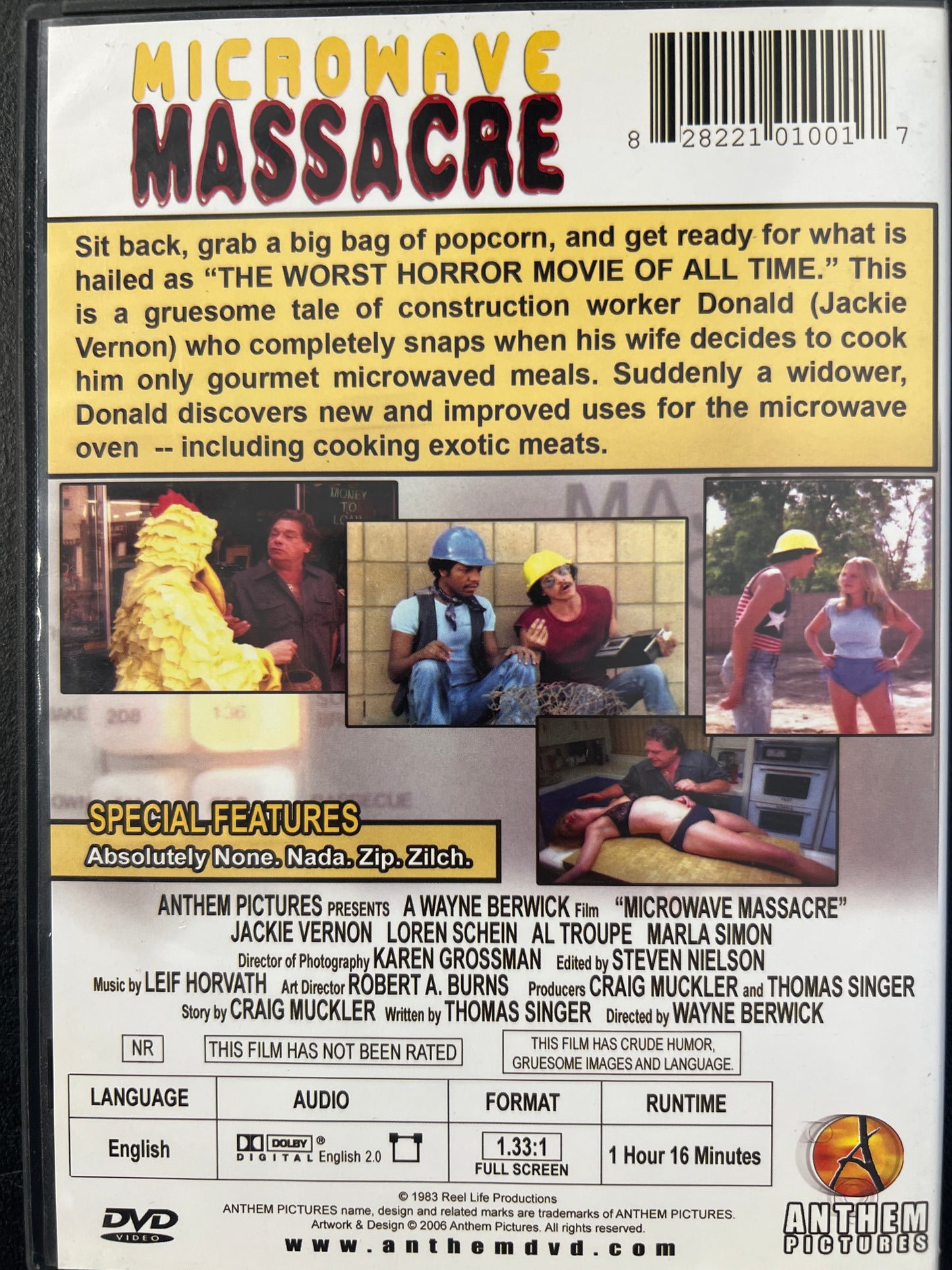 Microwave Massacre DVD