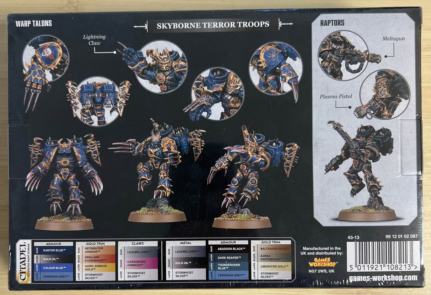 Chaos Space Marines Raptors Warhammer 40k