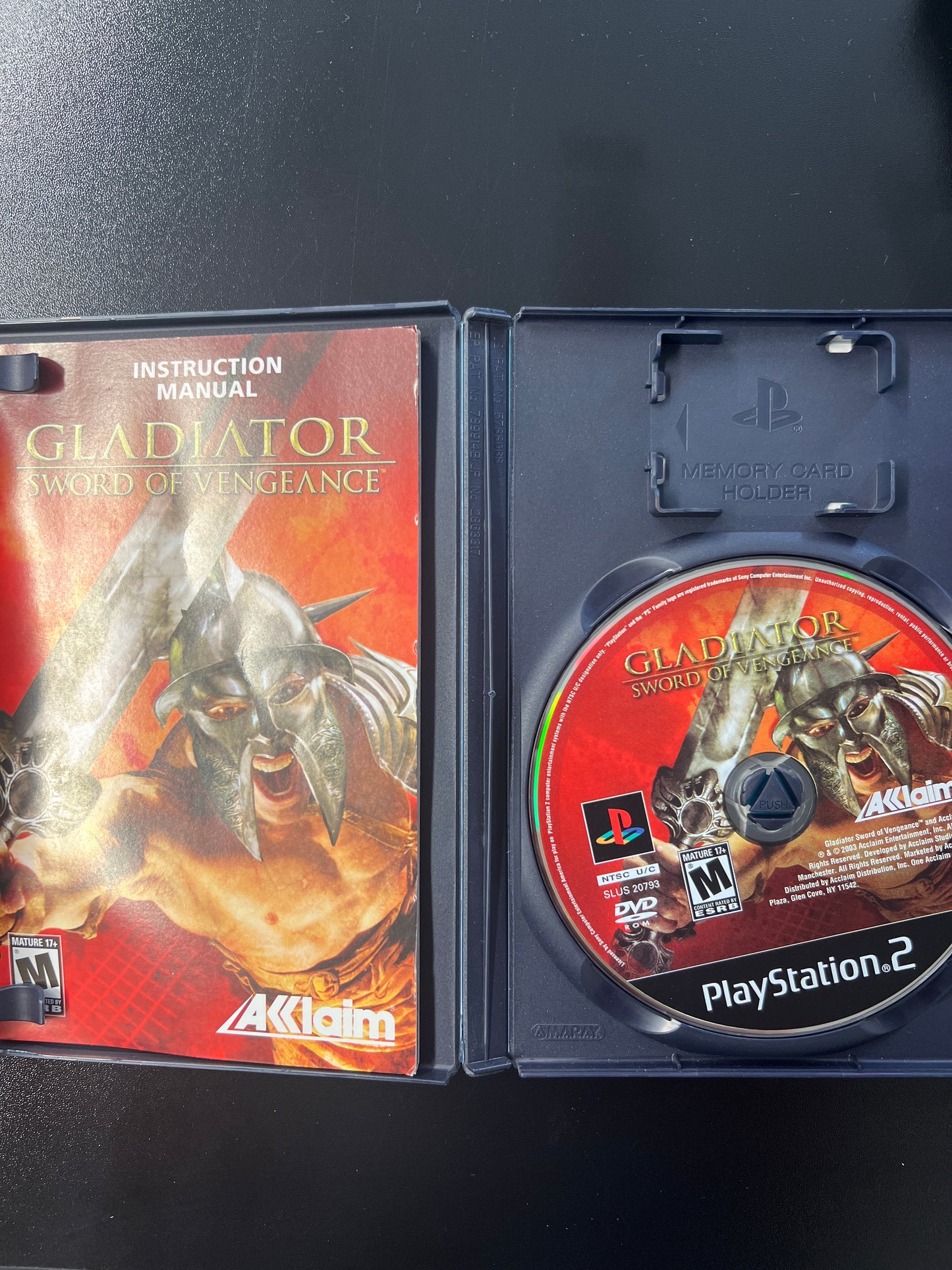 Gladiator Sword of Vengeance PS2