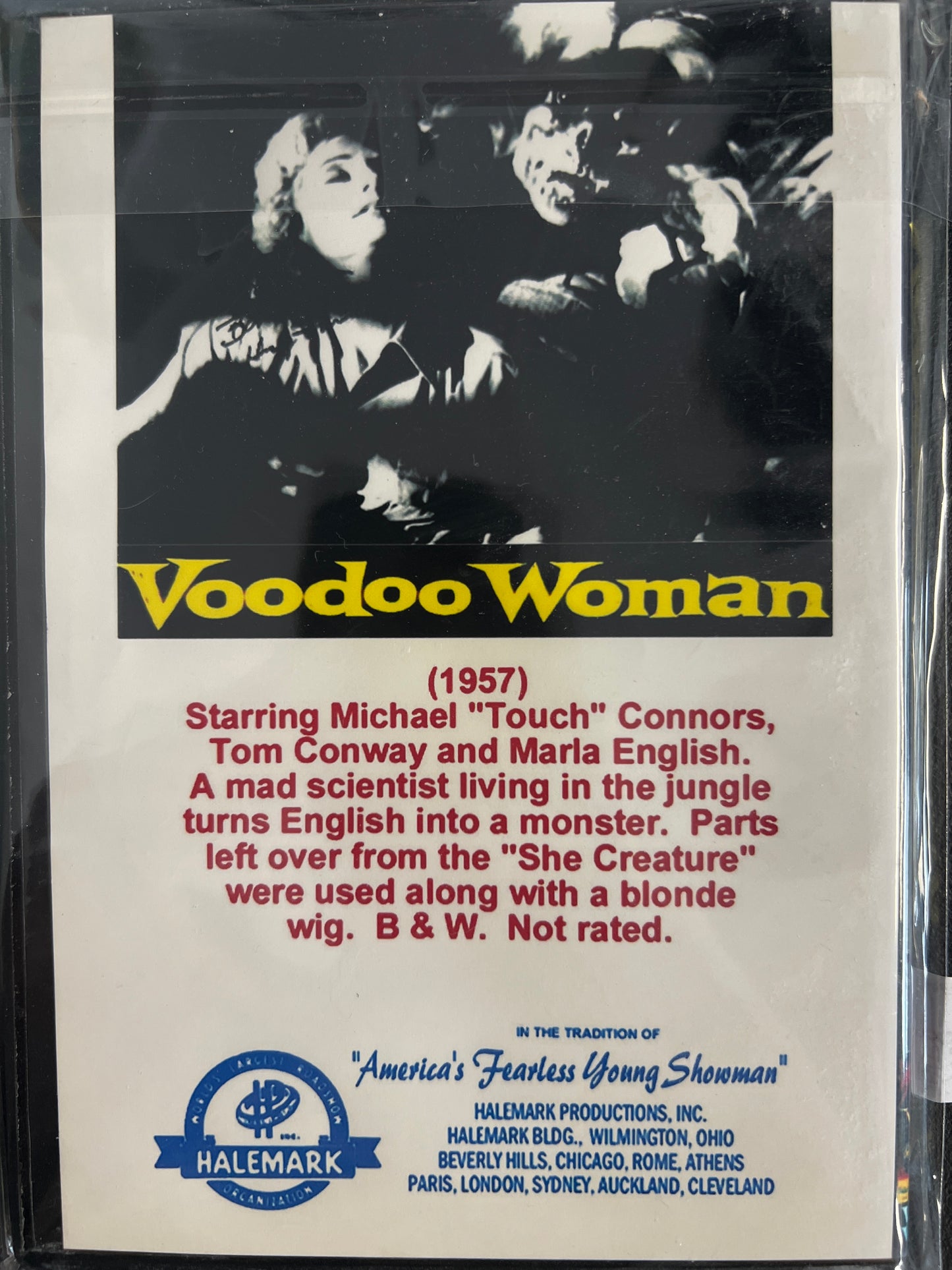 Voodoo Woman DVD Halemark Collection