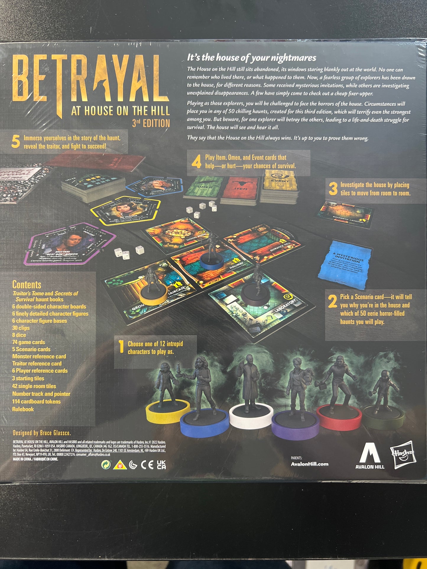 Betrayal At House On The Hill 3rd Edition