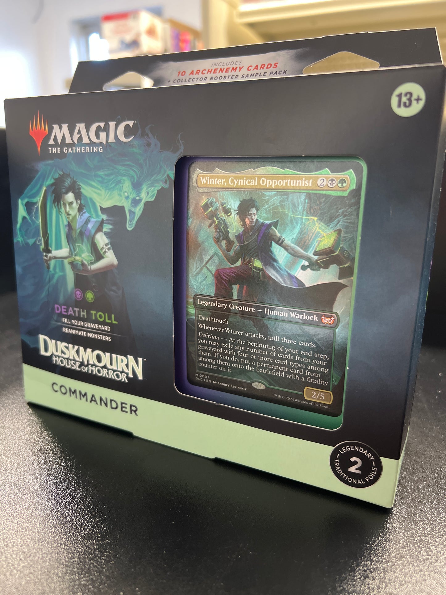 Death Toll MTG Commander Deck